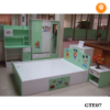 Giường nhựa trẻ em cao cấp - Mã GTE07