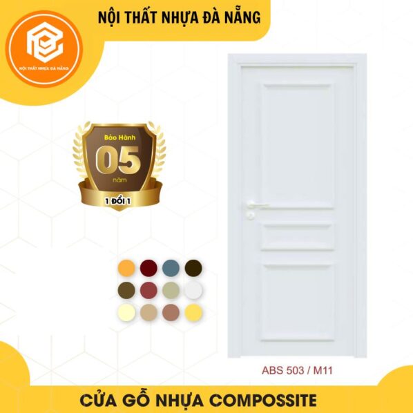Cửa nhựa gỗ composite cao cấp - Mã ABS503/M11