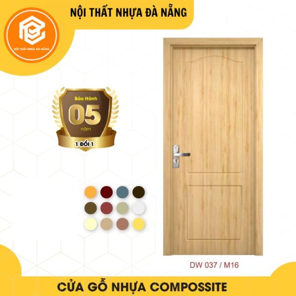 Cửa nhựa gỗ composite cao cấp - Mã DW037/M16