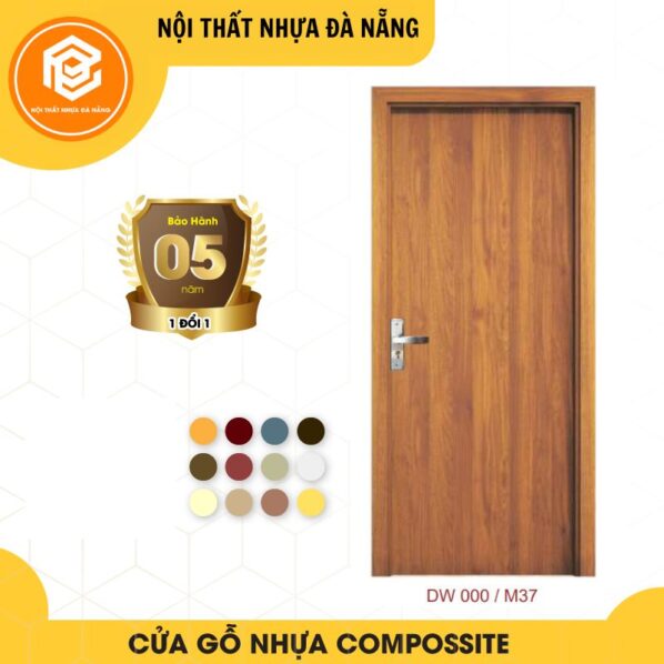 Cửa nhựa gỗ composite cao cấp - Mã DW000/M37