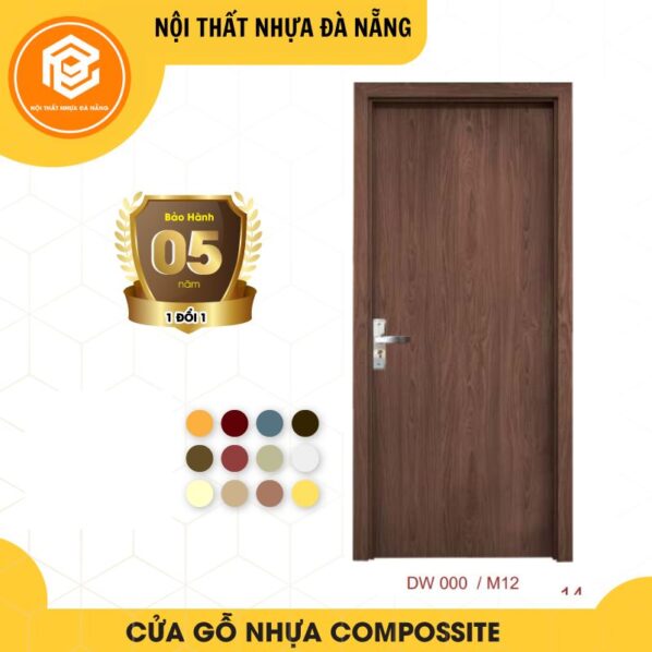 Cửa nhựa gỗ composite cao cấp - Mã DW000/M12