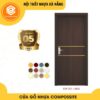 Cửa nhựa gỗ composite cao cấp - Mã DW201/M35