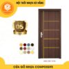 Cửa nhựa gỗ composite cao cấp - Mã ABS209/M19