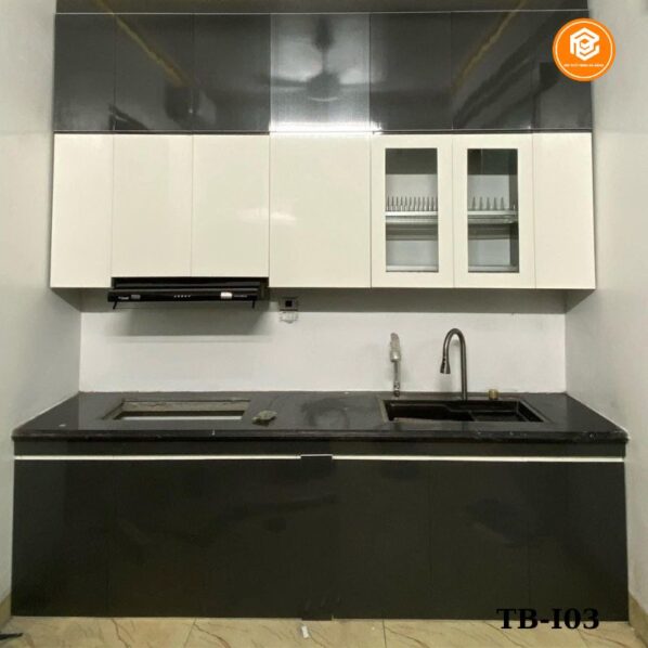Tủ bếp nhựa cao cấp chữ I - TB-I03