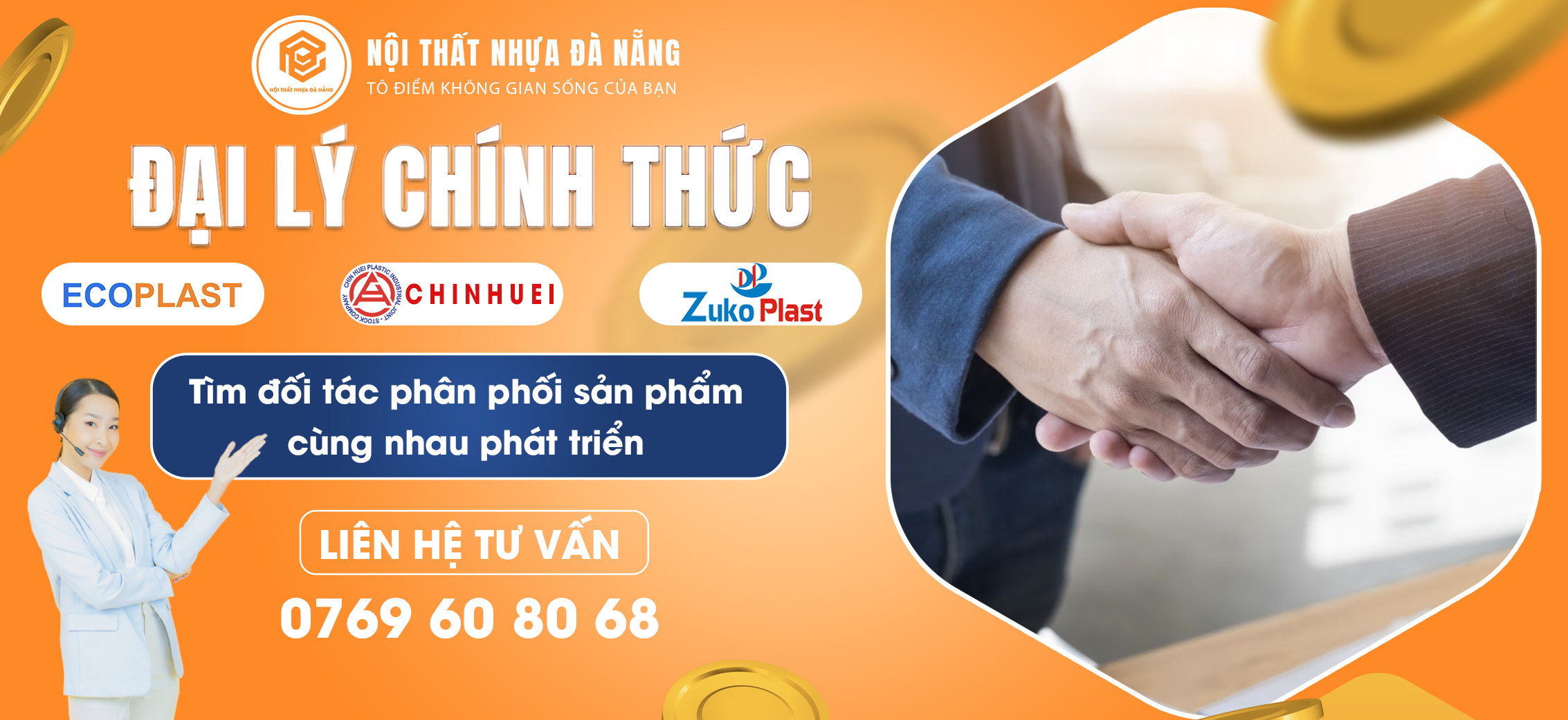 Đại lý chính thức của các hãng nhựa Đài Loan caocaasp Ecoplast, Zuko Plast