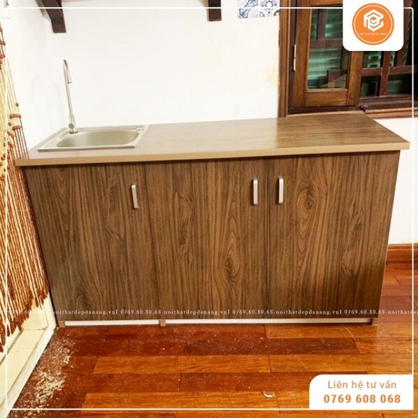 Tủ bếp mini nhựa cao cấp là một lựa chọn lý tưởng cho những căn hộ nhỏ