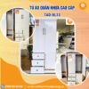 Tủ Áo Quần Nhựa Cao Cấp 2 Cánh TAQ-NL13