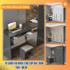 Tủ Quần Áo Người Lớn Đà Nẵng Kết Hợp Bàn Làm Việc TAQ-NL08
