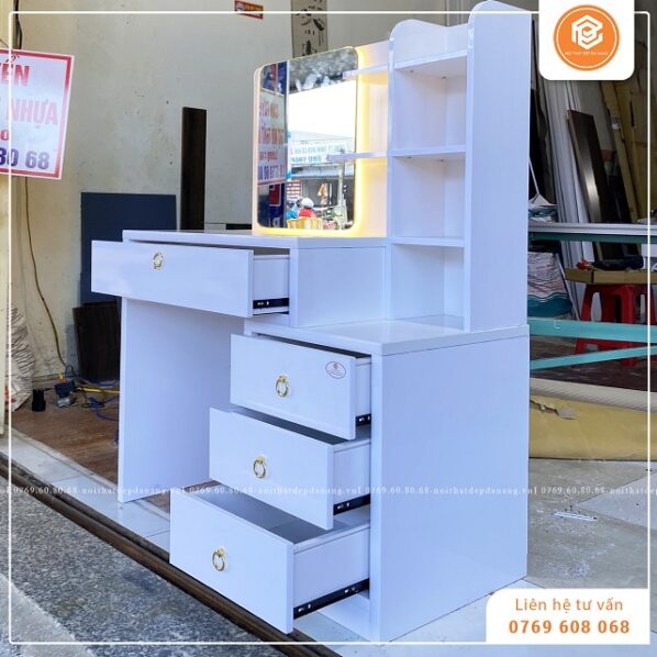Bàn trang điểm nhựa cao cấp BTD-N09
