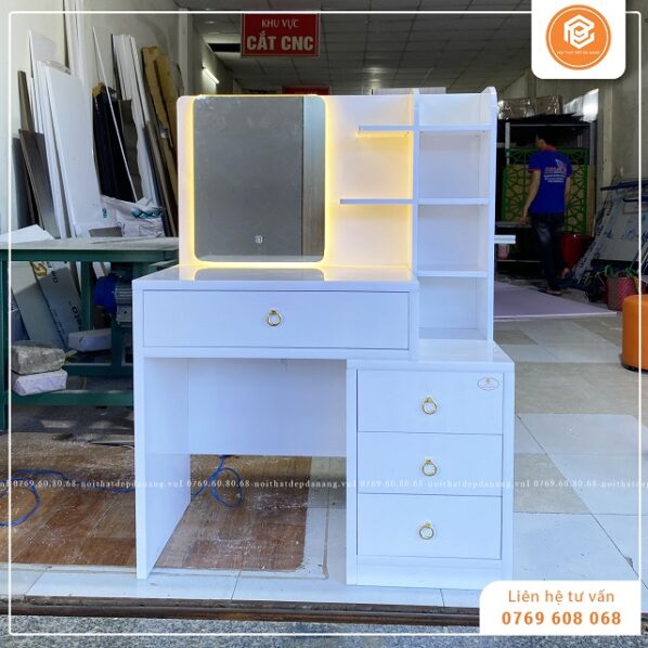Cách lắp đặt bàn trang điểm BTD-N09